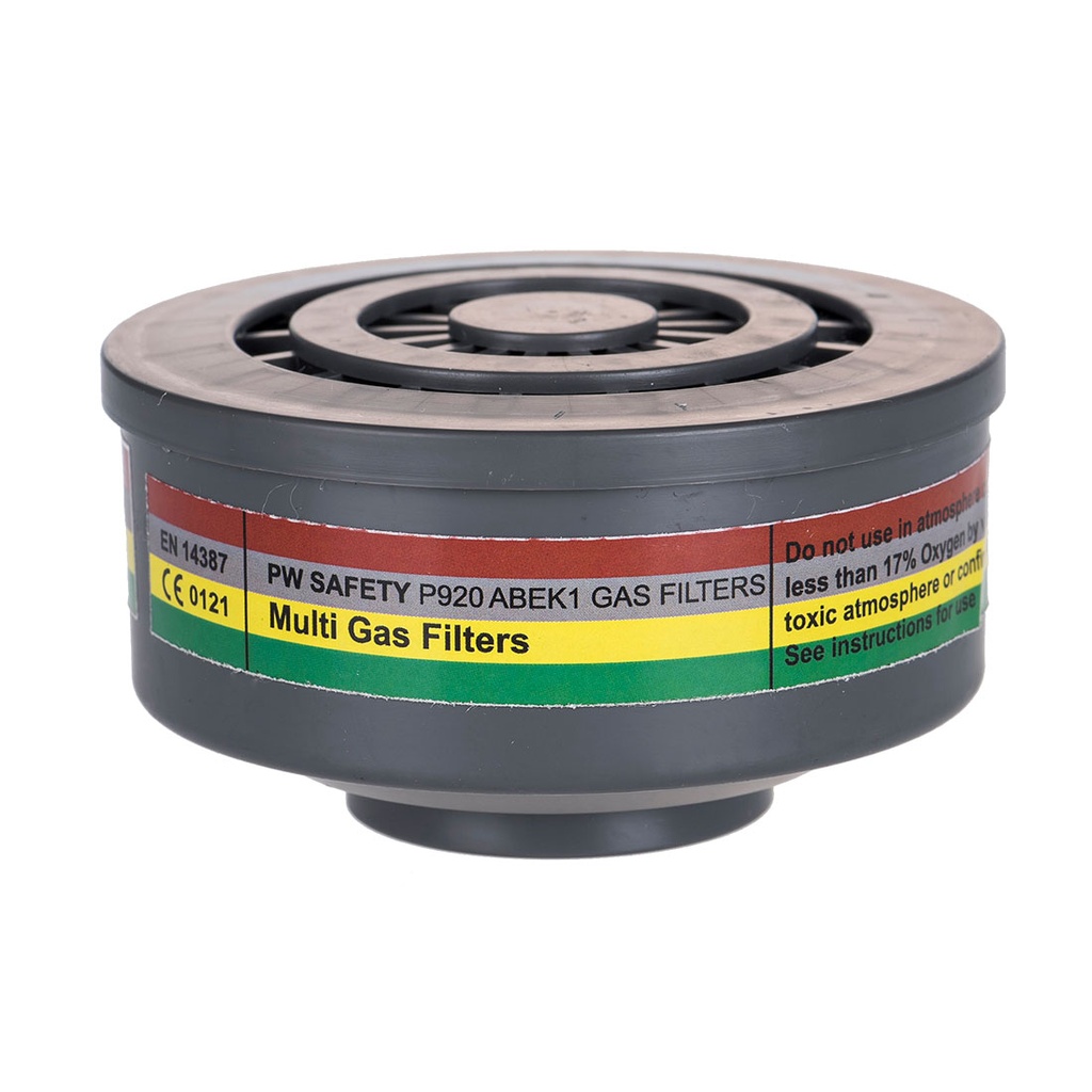 FILTRO P920 DE GASES ABEK1 CON CONEXION DE ROSCA ESPECIAL | PACK 4 UNIDADES
