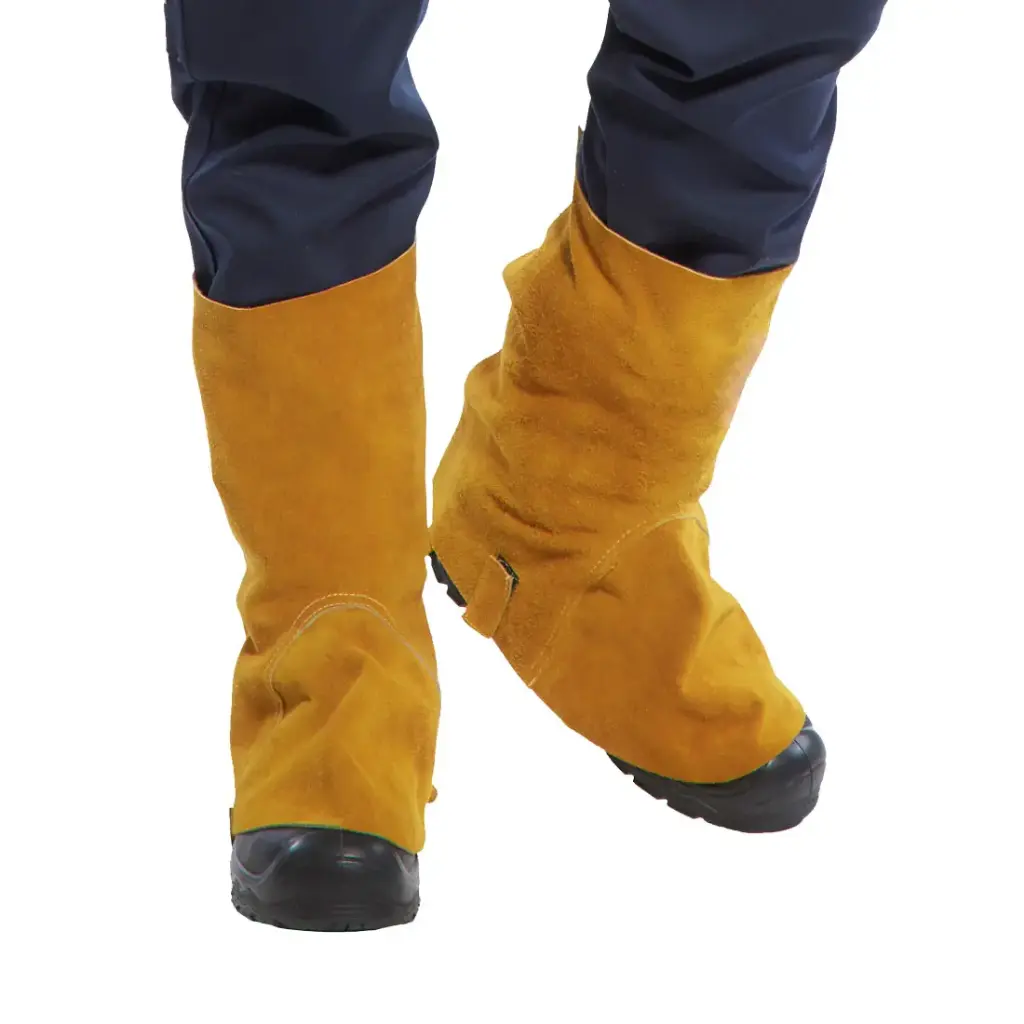CUBRE BOTAS SW32 SERRAJE VACUNO PARA SOLDADOR
