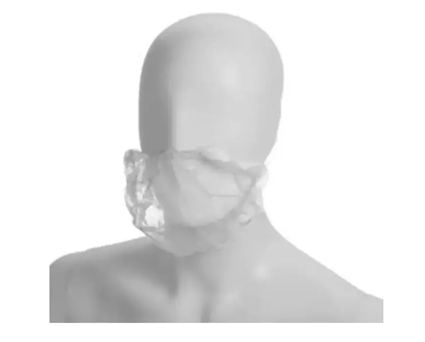 [S00013-P004] CUBREBARBAS DESECHABLE PP-U-07 BEARD COVER | CAJA 1.000 UNIDADES