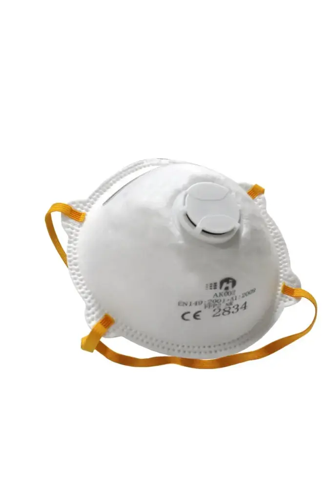 [001710-0549] MASCARILLA DESECHABLE AK002 DUST MASK FFP2 · CE III CAT | PACK 20 UNIDADES