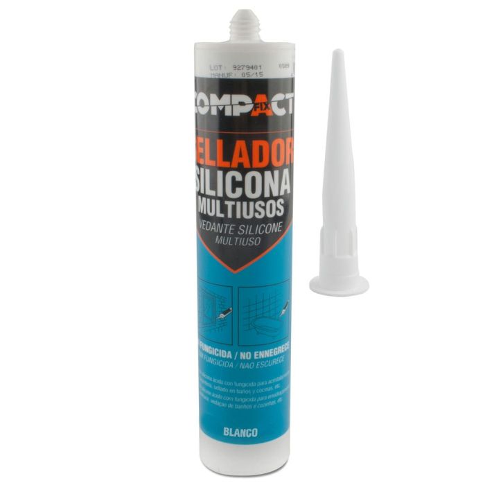 43222-SILICONA BLANCA | 300GR. | PACK 24 UNIDADES