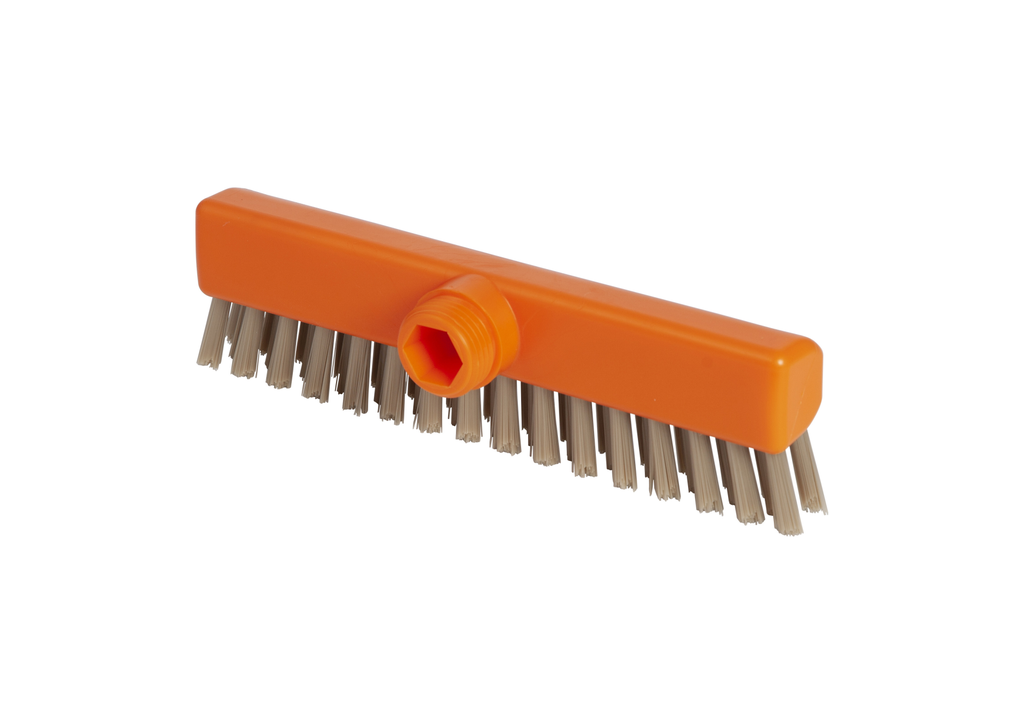 64154 CEPILLO PARA HORNO GAMA 250ºC PARA MANGO LARGO | FILAMENTO PEEK DURO 40MM | TOLERANCIA 250ºC | 225 X 30MM