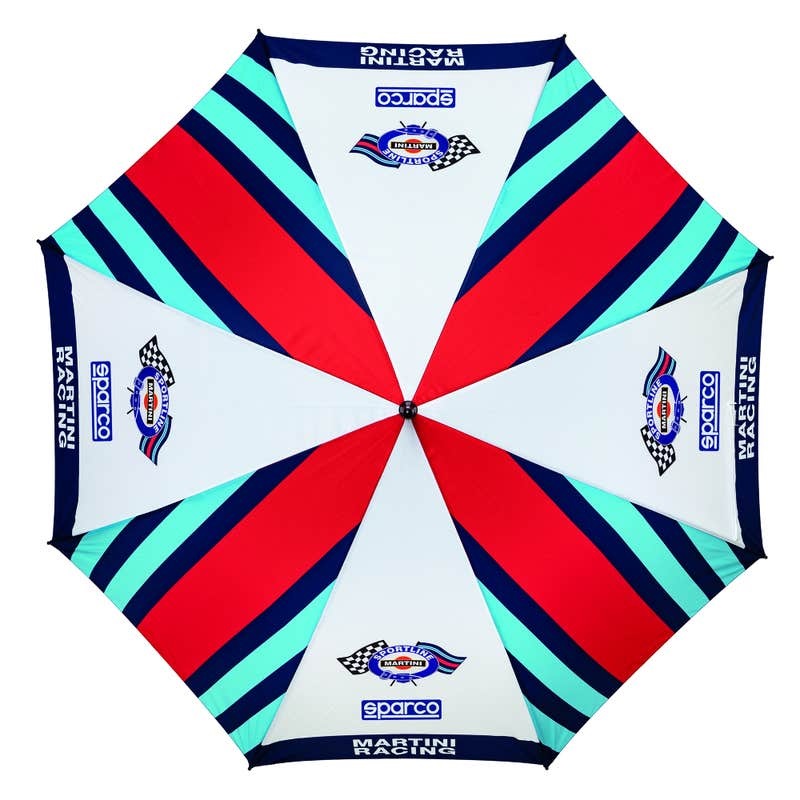 PARAGUAS REPLICA AÑOS 80 MARTINI RACING · 120CM