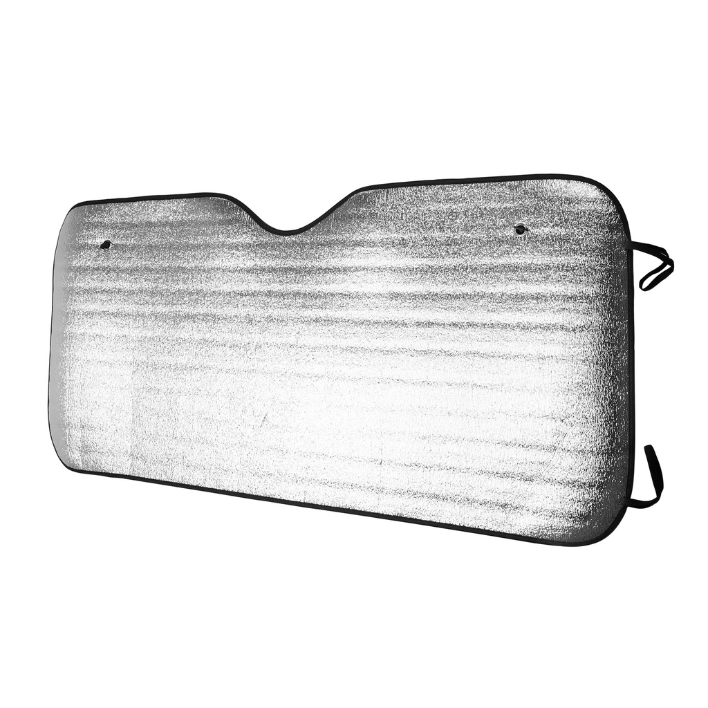 PARASOL PROMOCIONAL AKALA · FRONTAL COCHE · ALUMINIO CON TRASERA DE ESPUMA BLANCA · 130CM X 60CM · PACK 100 UNIDADES