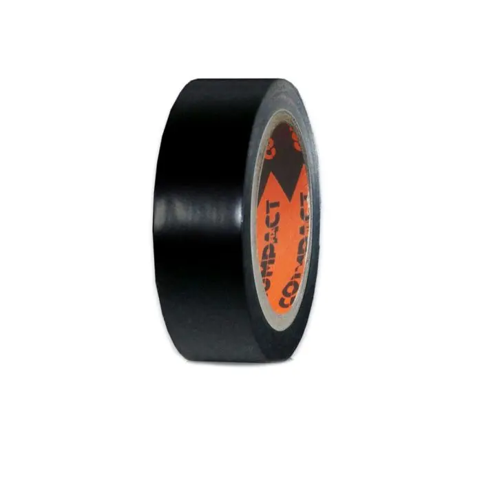 20948-CINTA AISLANTE COMPACT NEGRA 19MM X 20M | PACK 10 ROLLOS