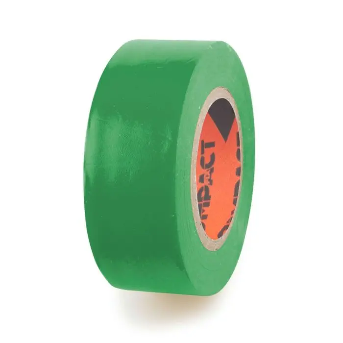 23521-CINTA AISLANTE COMPACT VERDE 19MM X 20M | PACK 10 ROLLOS