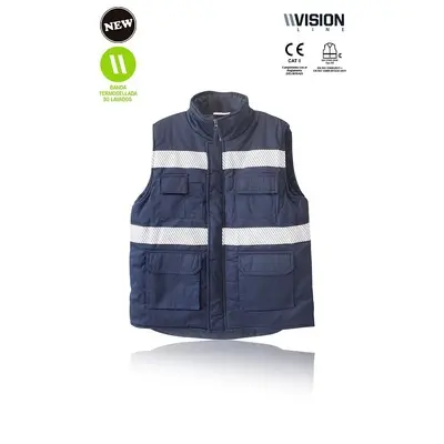 [18023] CHALECO ELON · ACOLCHADO · MULTIBOLSILLOS · BANDAS SEGMENTADAS · VR