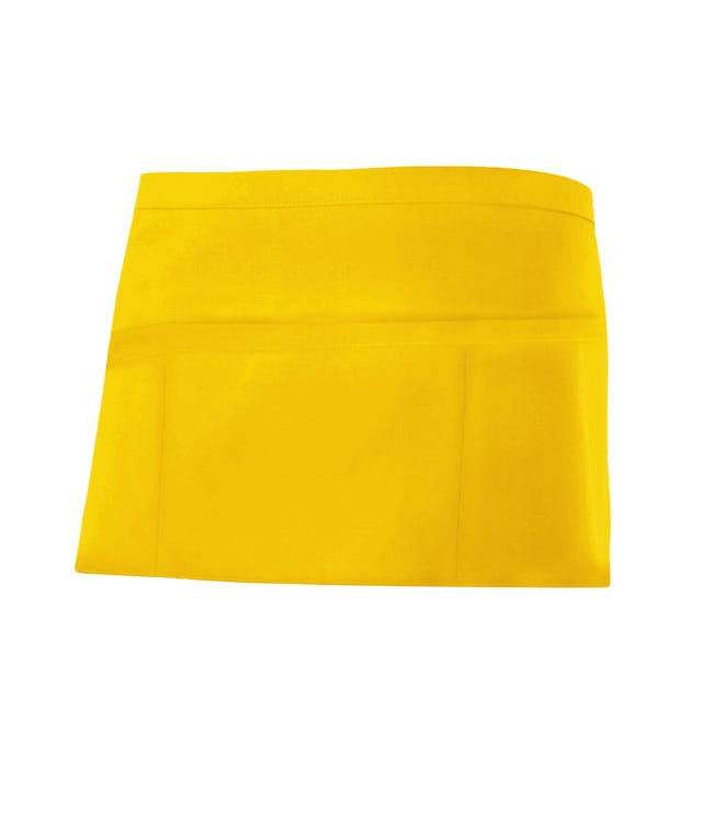 DELANTAL CORTO 404208 COMANDERO 29X60CM (AMARILLO)