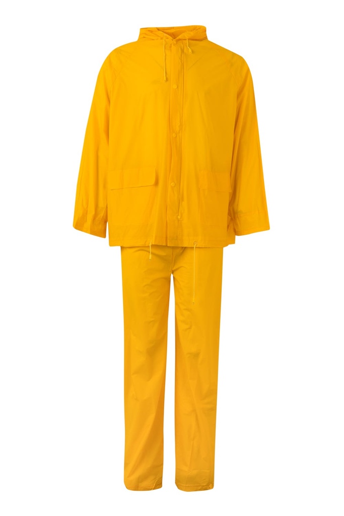 TRAJE LLUVIA 19000 basic · DOS PIEZAS · CAPUCHA · PVC · IMPERMEABLE [0/4]