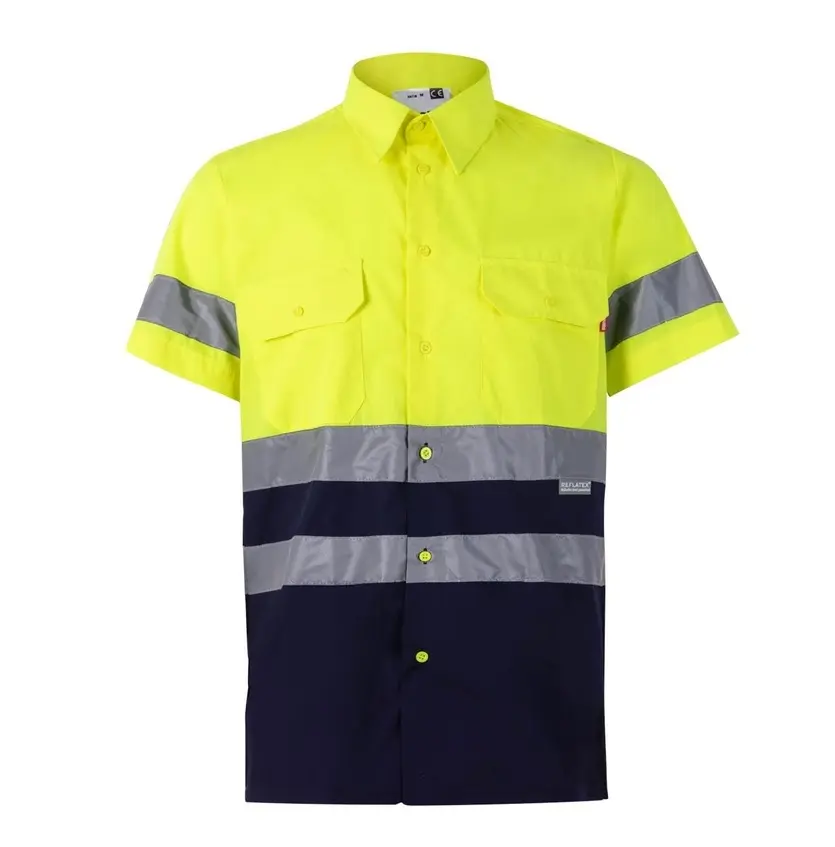 CAMISA 142 · BICOLOR · MC · BOLSILLOS · AV CE II CAT