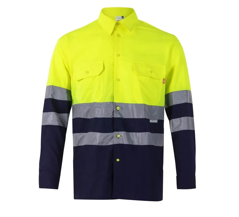 CAMISA 144 · BICOLOR · ML · BOLSILLO · AV CE II CAT