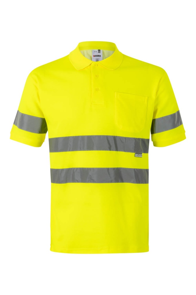 POLO 305512 HI VIS Cotton · MC · ALGODON · AV · CE II CAT · [150g] (AMARILLO FLUOR, S)