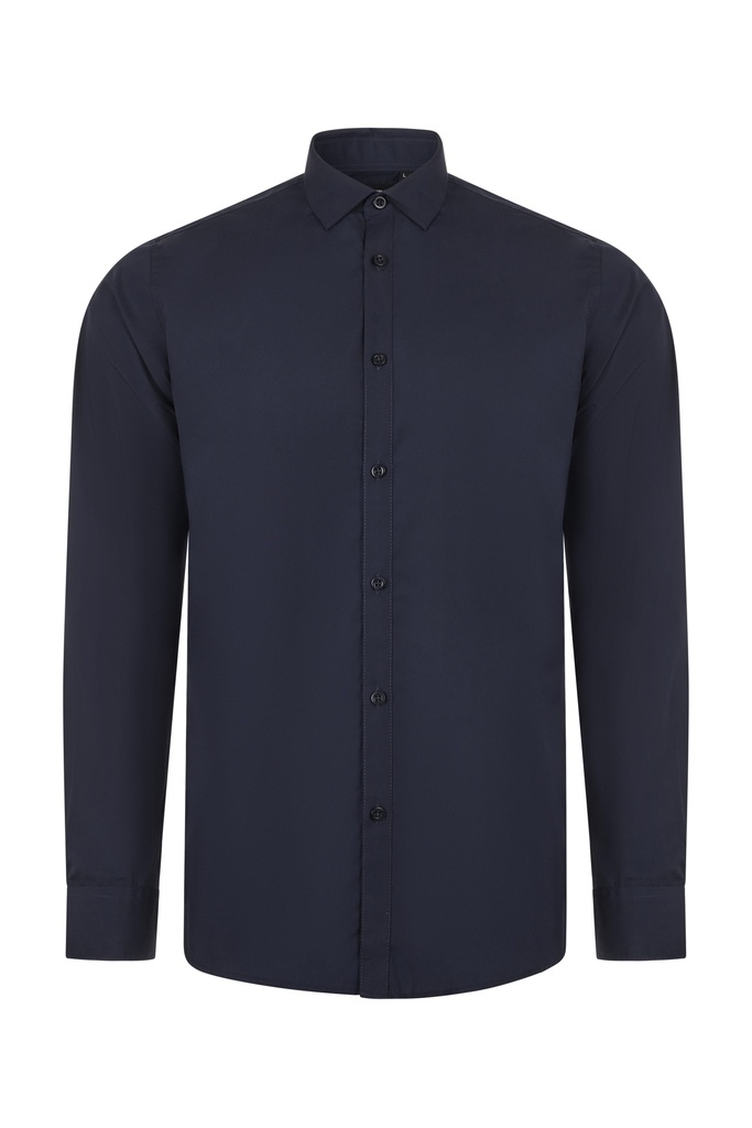 CAMISA 405009 · ML · POPELIN · CUELLO ITALIANO REFORZADO BALLENAS