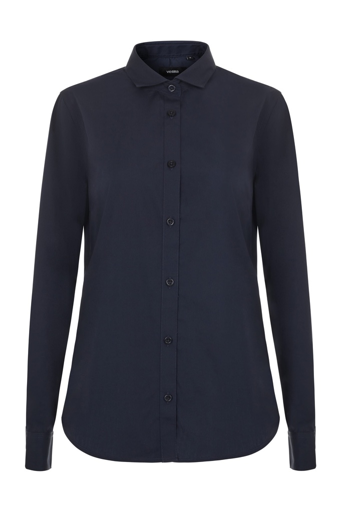 CAMISA 405011 · ML · MUJER · POPELIN · CUELLO ITALIANO