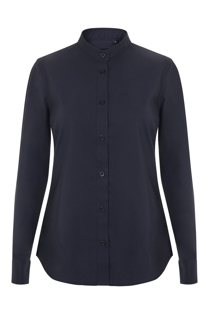 CAMISA 405015S · ML · MUJER · POPELIN · ELASTICO/STRETCH · CUELLO TIRILLA