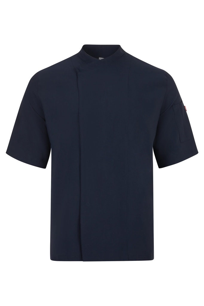 CHAQUETA COCINA 405209 · MC · MICROFIBRA · ESPALDA COOLMAX · CIERRE AUTOMATICOS