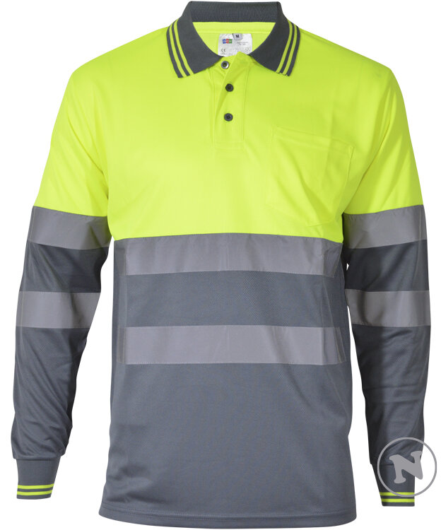 POLO PRAGA · BICOLOR · ML · AV · CE II CAT · [145g]