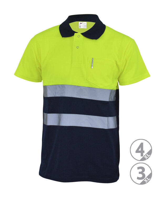 POLO GLASGOW · BICOLOR · MC · ALGODON · AV · CE II CAT · [160g]