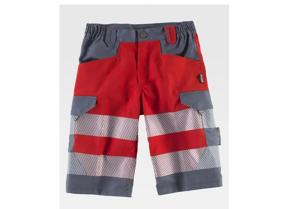 BERMUDA C2706 FLUOR · MULTIBOLSILLOS · BANDA SEGMENTADA · VR