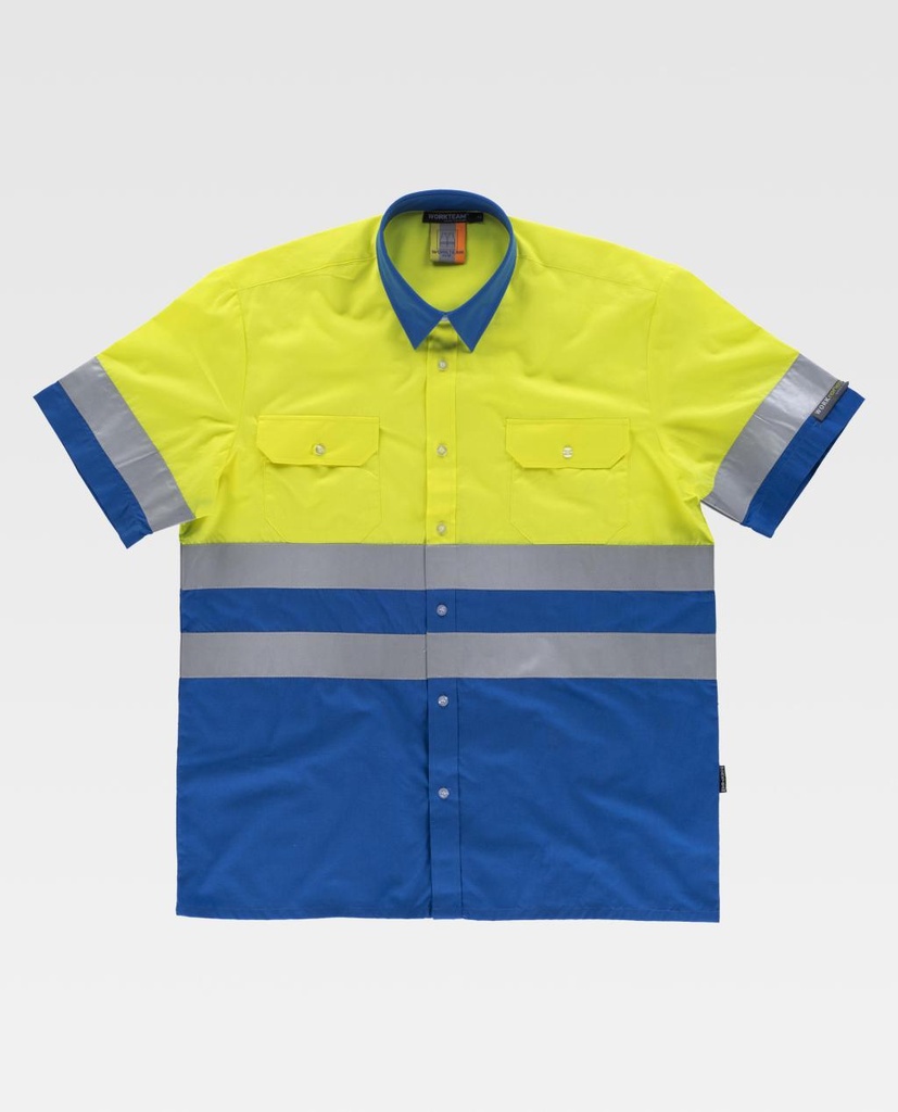CAMISA C3812 FLUOR BICOLOR
