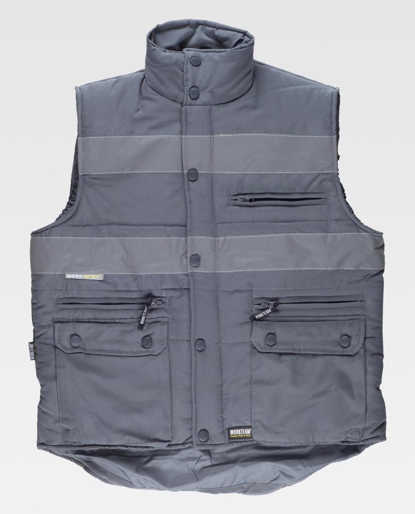 CHALECO S3207 FLUOR · ACOLCHADO · VR