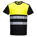 CAMISETA PW311 PW3 · BICOLOR · MC · ALGODON · BANDAS SEGMENTADAS · PROTEC. SOLAR >40ºC · 50 LAVADOS · AV · CE II CAT · [175g]