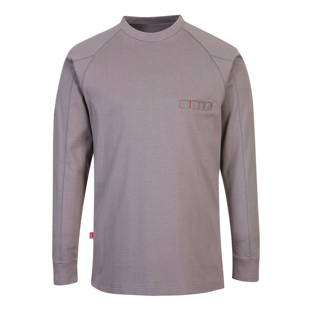 CAMISETA FR33 · ML · IGNIFUGO · ANTIESTATICO · ARCO ELECTRICO · ASTM · NFPA · CE III CAT · [237g]