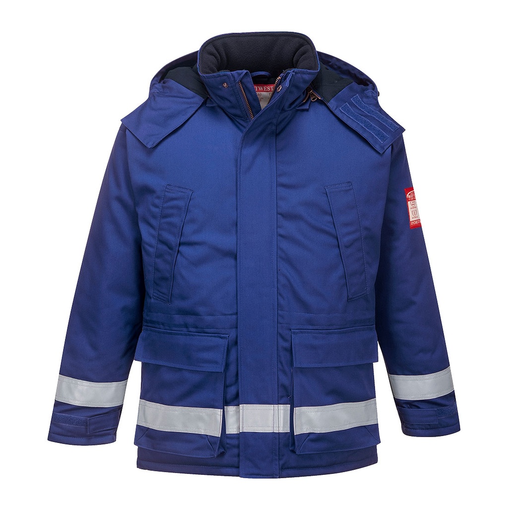CHAQUETA FR59 · ACOLCHADA · SOLDADOR · IGNIFUGO · ANTIESTATICO · AMBIENTES FRIOS -20°C  · CE III CAT