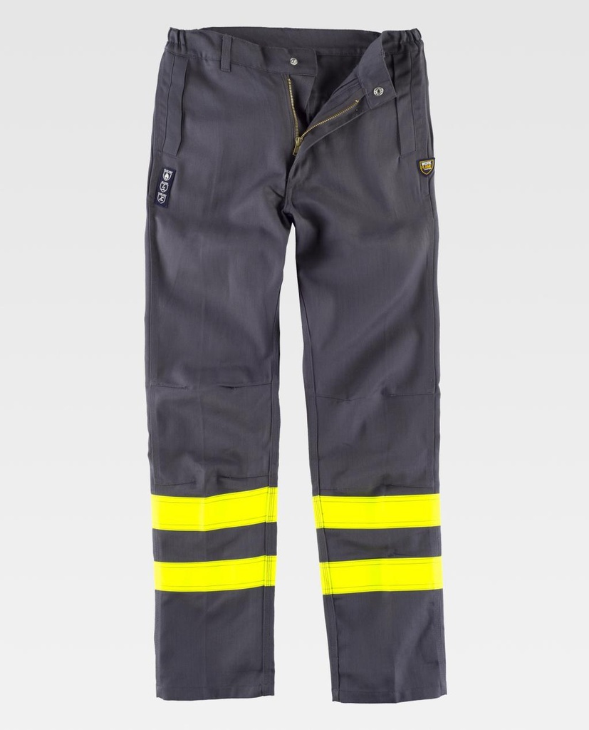 PANTALON B1494 TECNICOS · REFUERZO TRIPLE COSTURA · SOLDADOR · IGNIFUGO · ANTIESTATICO · AV · CE II CAT