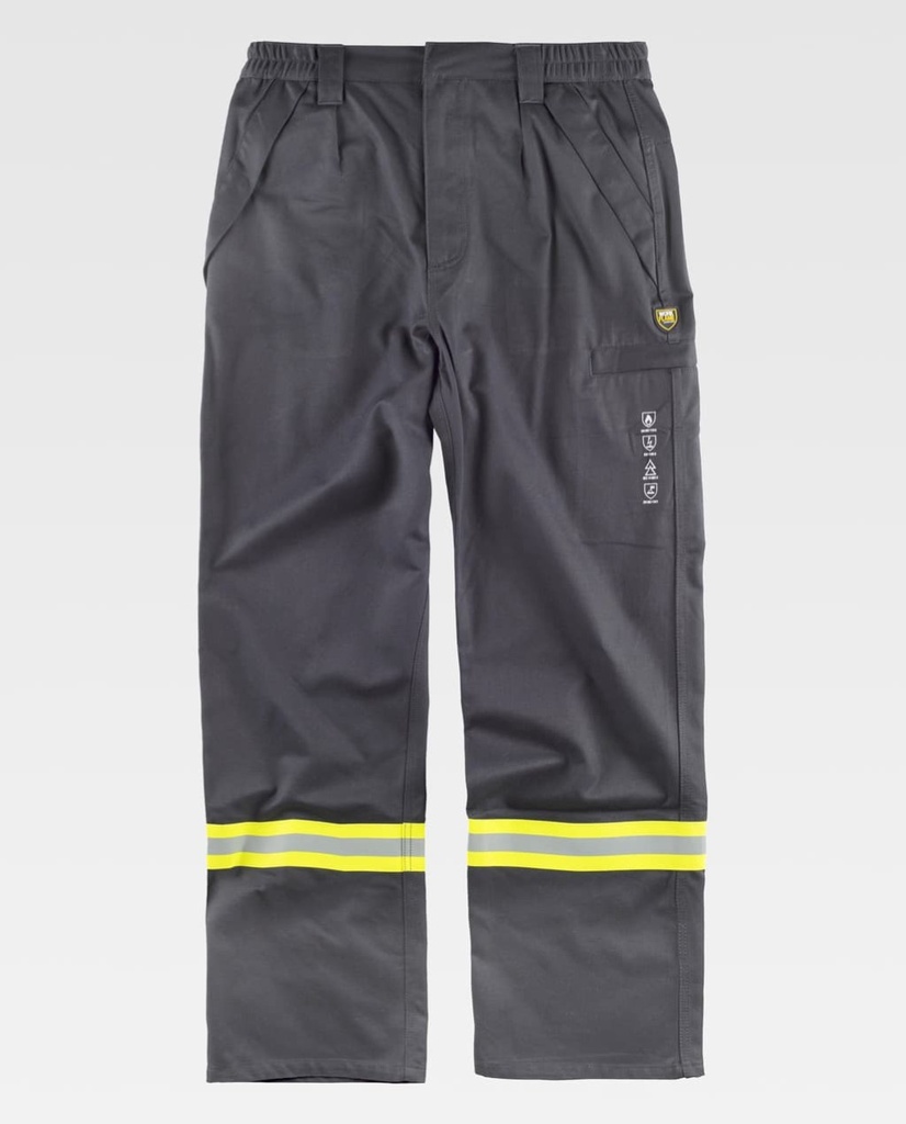 PANTALONES B1498 TECNICOS · SOLDADOR · IGNIFUGO · ANTIESTATICO · ARCO ELECTRICO
