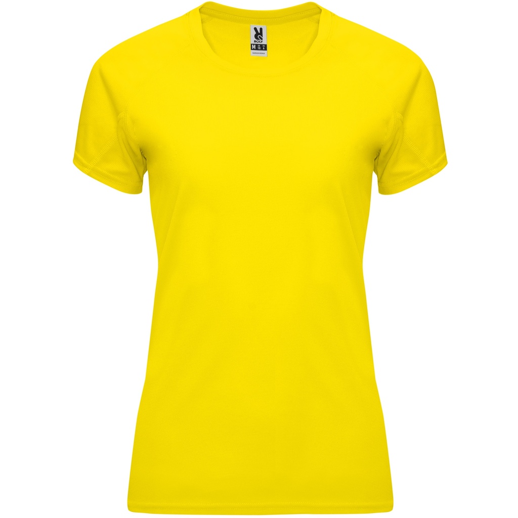 CAMISETA TECNICA BAHRAIN WOMAN · MC · CONTROL DRY · [135g] (AMARILLO, S)
