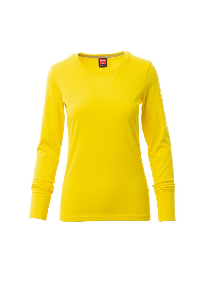 CAMISETA PINETA LADY · ML · PROTECCION SOLAR >50ºC · 100% ALGODON · CE I CAT · [165g] (AMARILLO, XS)