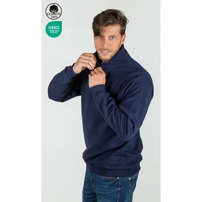 SUDADERA NATIVE · MEDIA CREMALLERA · 100% ALGODON · [280g]