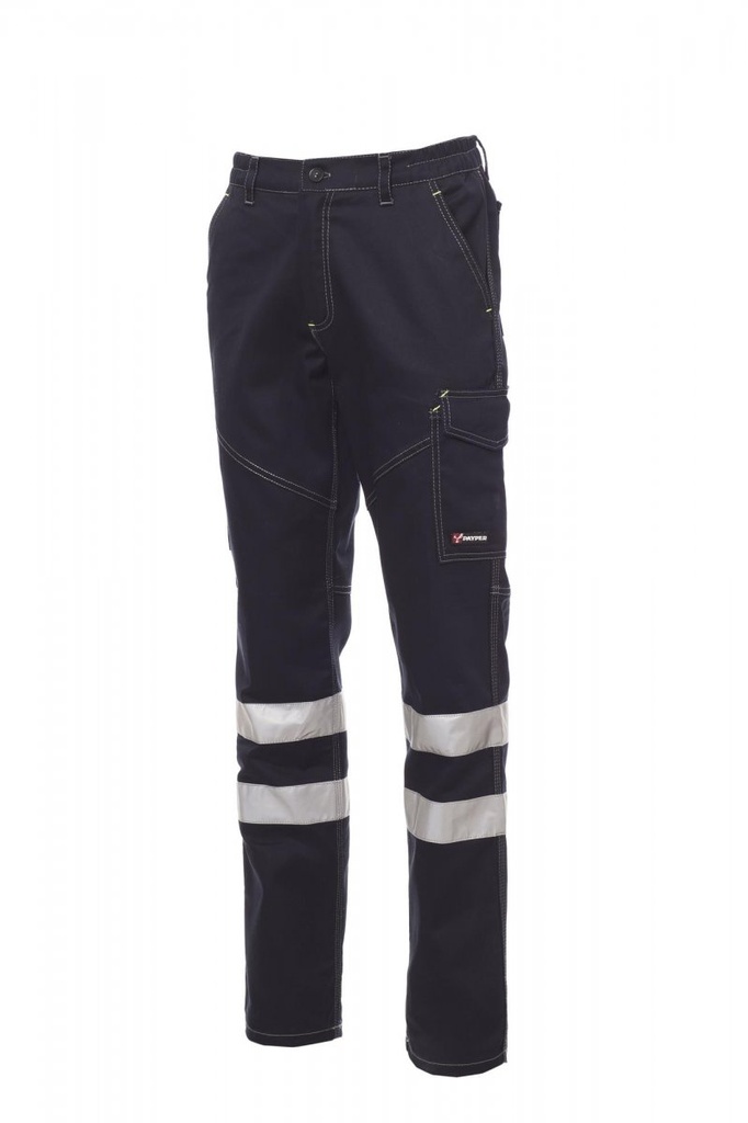 PANTALON WORKER REFLEX · CARGO · TRIPLE COSTURA · 100% ALGODON · CE I CAT · VR