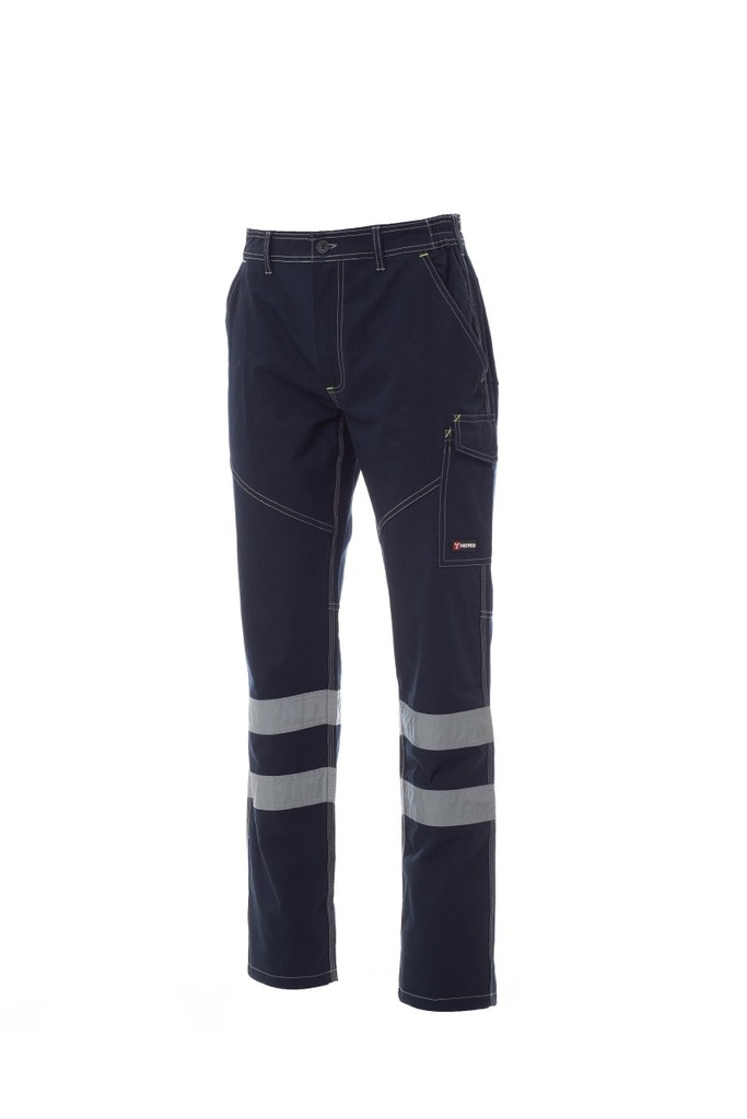 PANTALON WORKER SUMMER REFLEX · MULTIBOLSILLOS · UNISEX · TRIPLE COSTURA · 100% ALGODON · CE I CAT