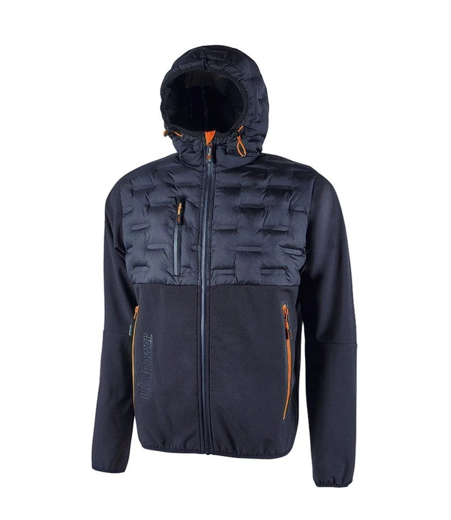 CHAQUETA HIBRIDA SPOCK FU213DB · HIDROFUGADA · AMBIENTES FRIOS -5ºC