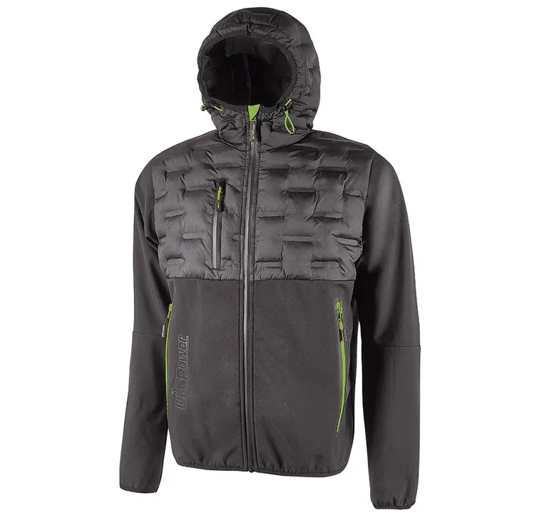 CHAQUETA HIBRIDA SPOCK FU213AG · HIDROFUTADA · AMBIENTES FRIOS -5ºC