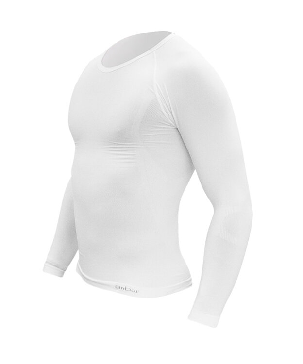 CAMISETA TERMICA POWER ML (BLANCO, XS)