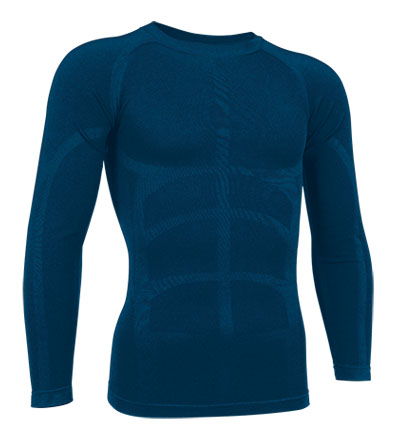 CAMISETA TERMICA SKYNET · ML · [230g] (AZUL MARINO ORION, S)