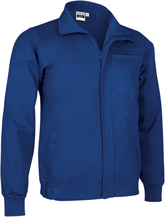 CHAQUETA LABORAL CHISPA · CIERRE CREMALLERA · 100% ALGODON