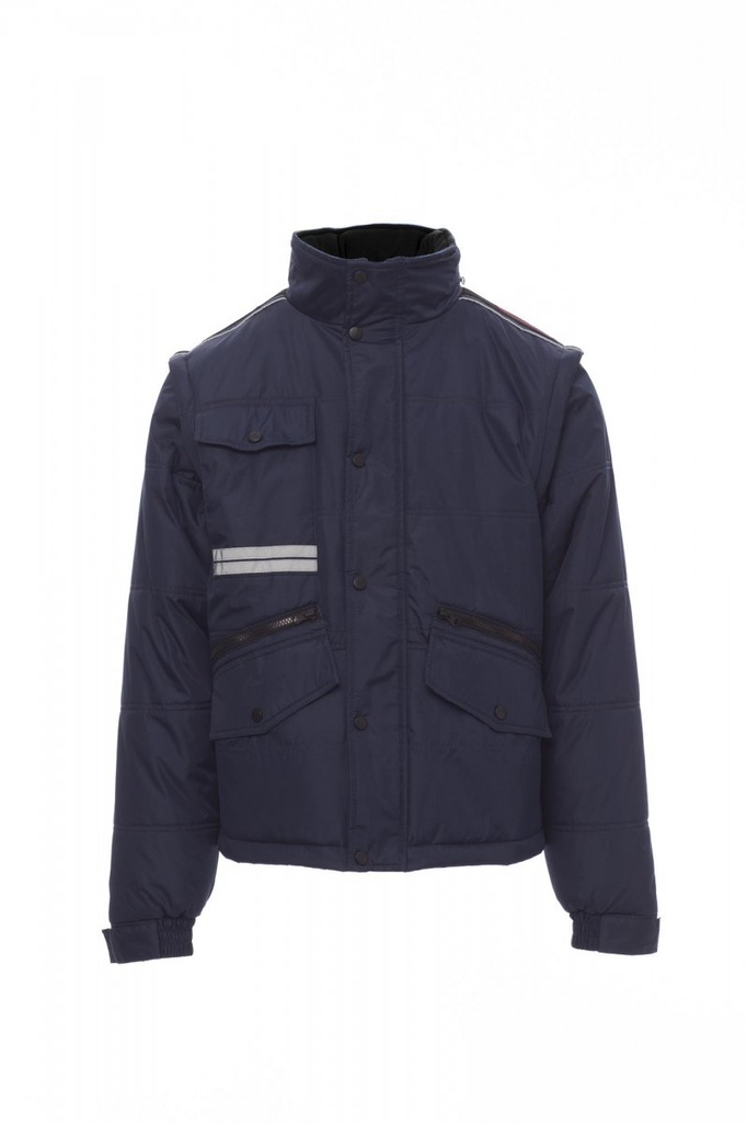 CHAQUETA FIGHTER 2.0 · WATERPROOF · CORTAVIENTOS · INSULATED 2 · 2 EN 1 MANGAS EXTRAIBLES · CE I CAT