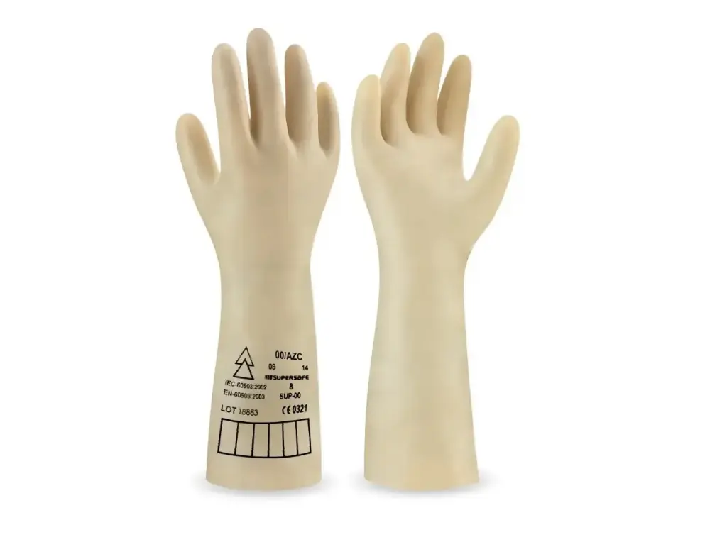 GUANTE 688DI00BE DIELECTRICO LATEX CLASE 00 500V · SUPERSAFE GP