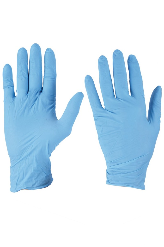 GUANTE TOUCHING - NPF 50 DESECHABLES DE NITRILO · SIN POLVO | PACK 10 CAJAS DE 100 UNIDADES (TOTAL 1.000 UNIDADES) (L-9)