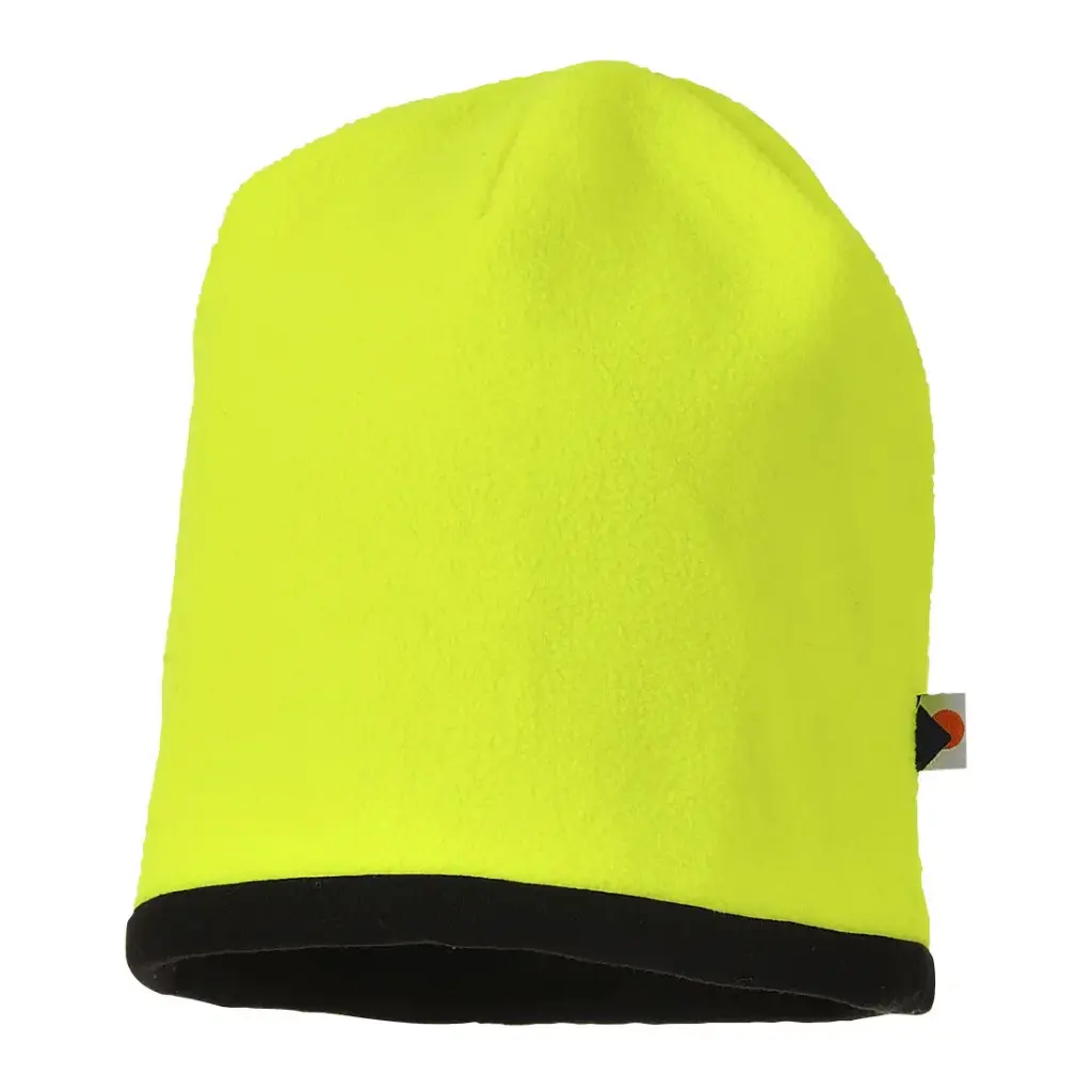 GORRO HA14 BENIE REVERSIBLE AV (NEGRO/AMARILLO)