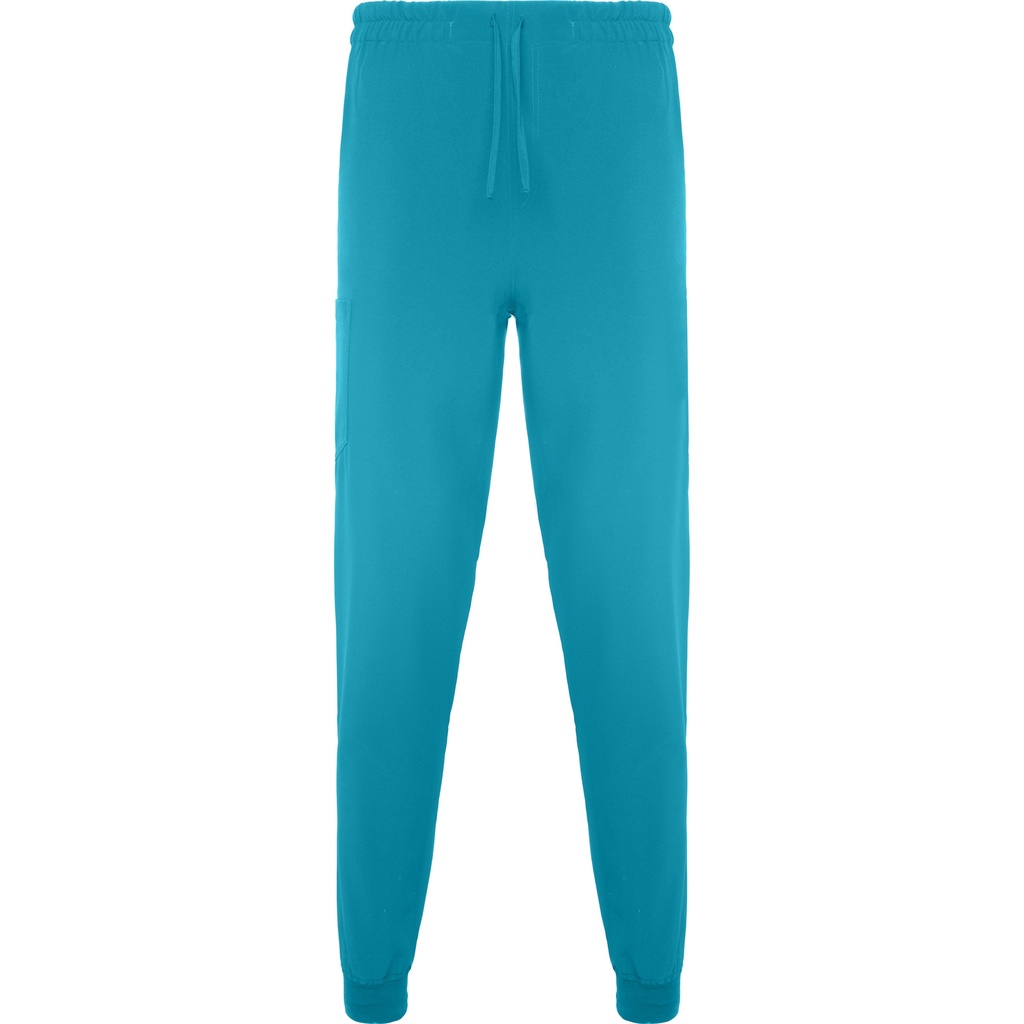 PANTALON PIJAMA FIBER · MICROFIBRA · UNISEX (AZUL DANUBIO, S)