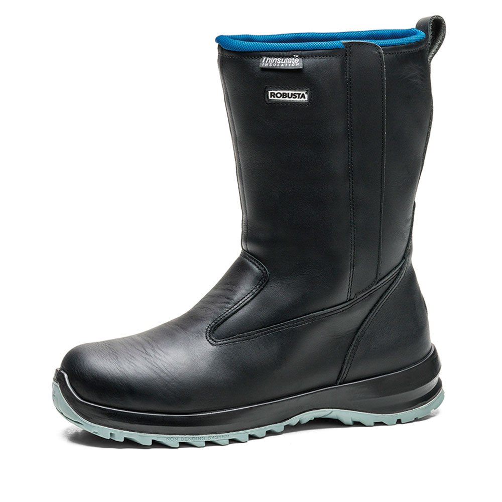 BOTA SEGURIDAD GLACIAR BLACK FORRO THINSULATE -30ºC S2 CI HRO SRC 100% METAL FREE (35)