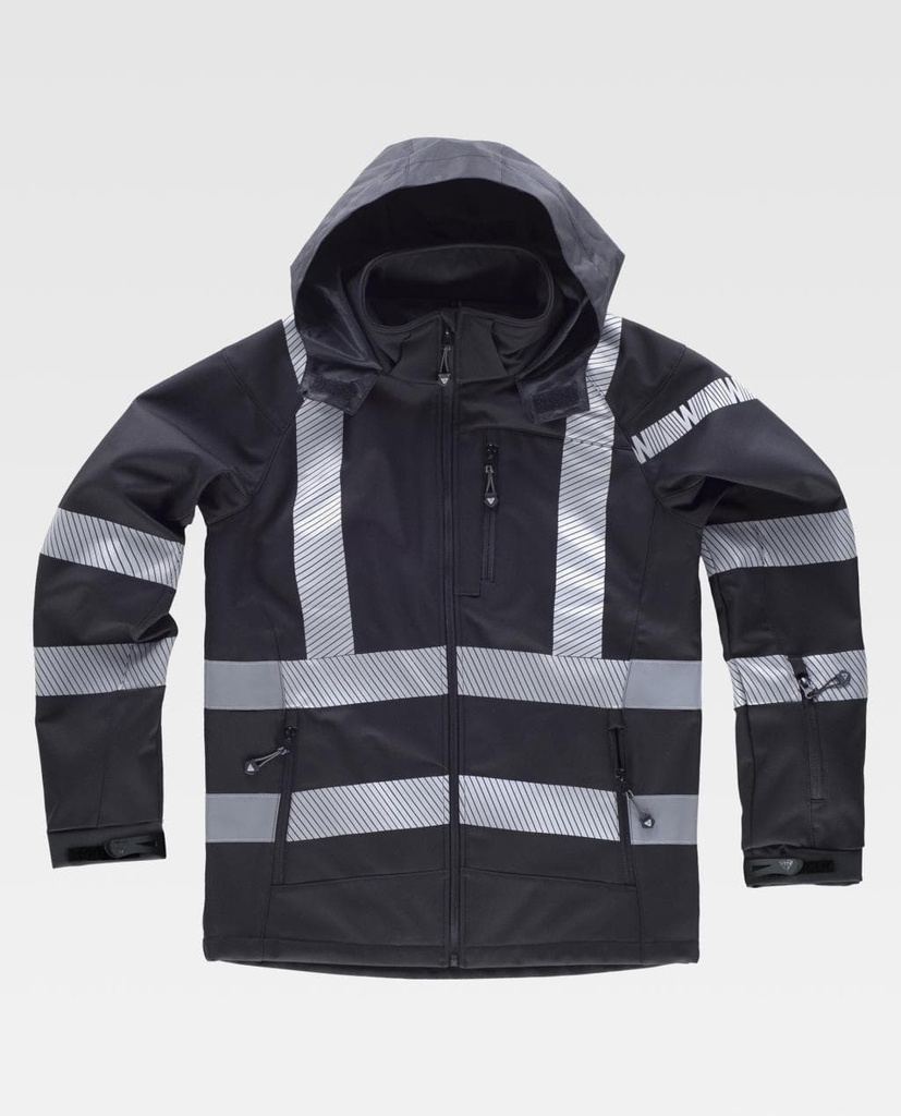 SOFTSHELL S9213 · HIDROFUGADO · ELASTICO/STRETCH · VR (S)