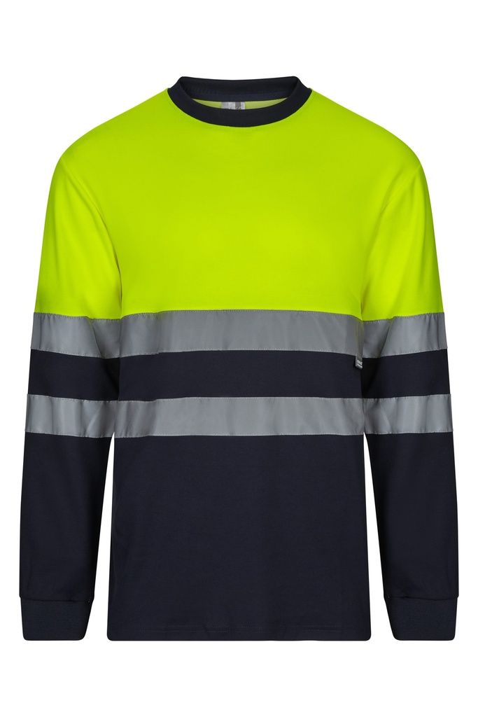 CAMISETA 305615 HI VIS Cotton · ML · BICOLOR · ALGODON · AV · CE II CAT · [150g]
