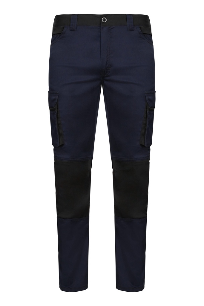 PANTALON 103031S SolidMatch · CARGO · BICOLOR · ELASTICOS/STRETCH [M38] · REFUERZO RODILLAS Y CULERA