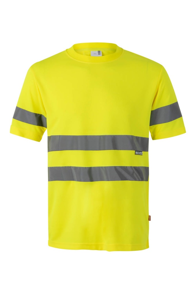 CAMISETA 305602 STANDARD · MC · UNICOLOR · AV · CE II CAT · [140g] (AMARILLO FLUOR, S)